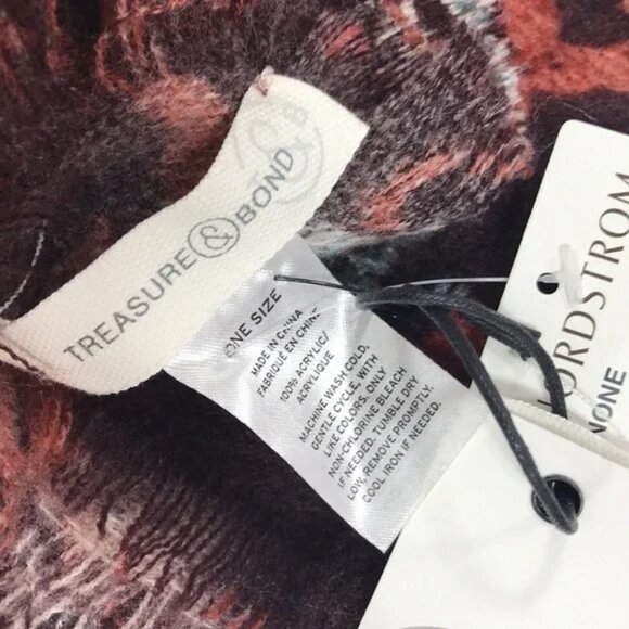 Treasure & Bond Floral Print Scarf - Picture 5 of 7